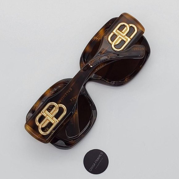 BRAND NEW BALENCIAGA BB0069S 002 SUNGLASSES - Picture 4 of 9